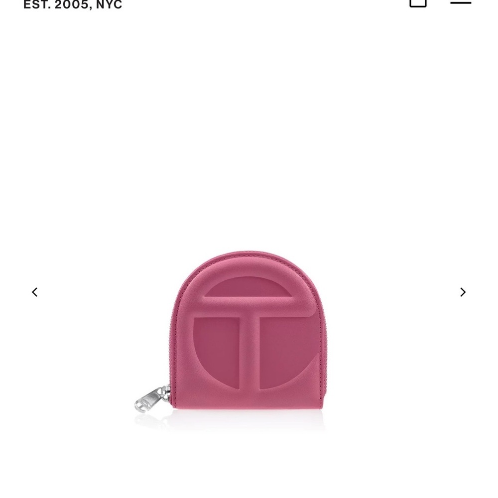 Telfar Fuchsia Coin Pouch